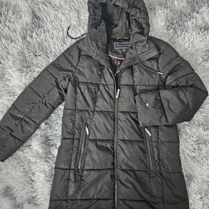 Tommy Hilfiger Women's Quilted Black Puffer Jacket